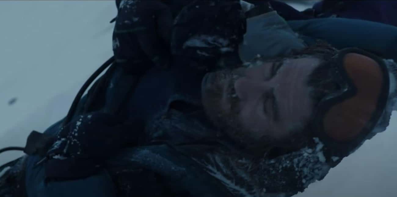 In 'Everest,' Characters Frequently Have Their Faces Uncovered; This Would Cause Frostbite In Minutes