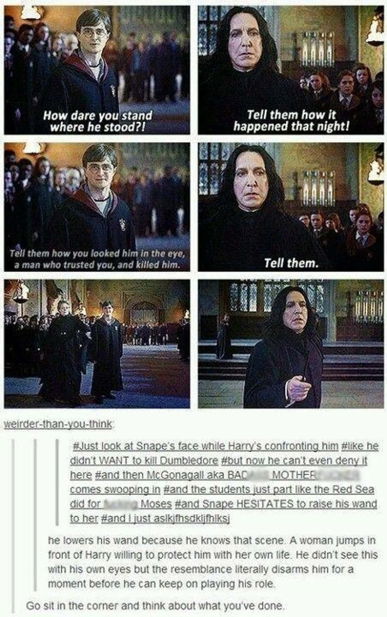 Snape's Seen It Before