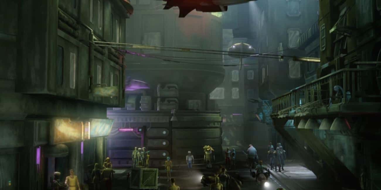 Coruscant's Underworld Receives Almost No Natural Sunlight