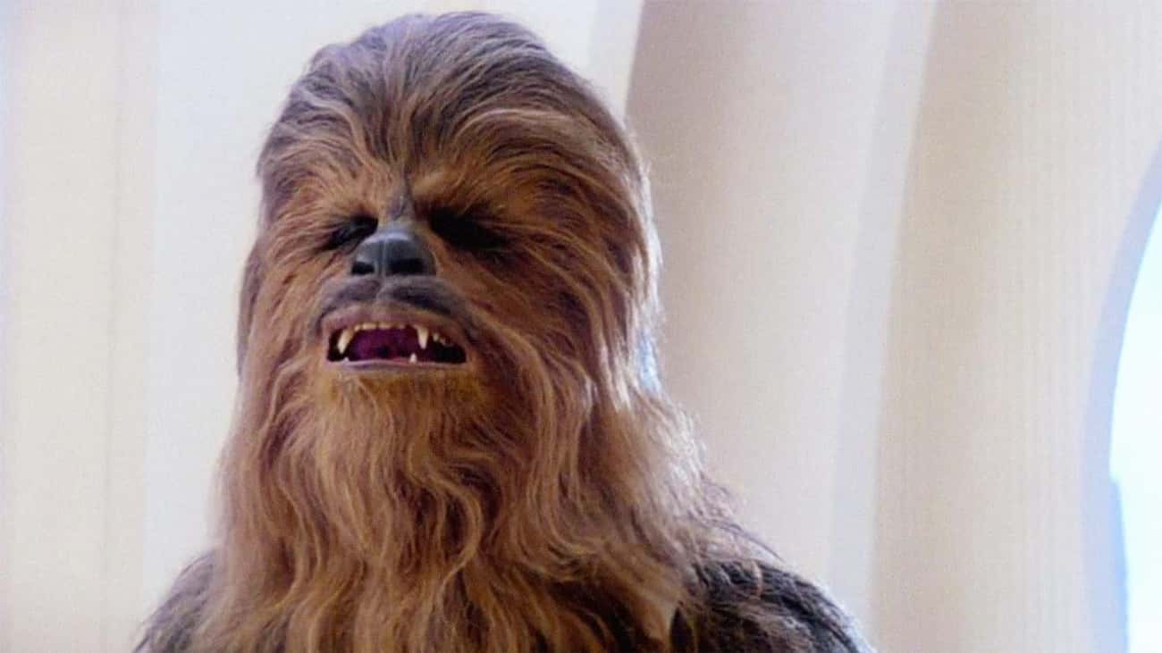 Chewbacca’s Voice Is A Blend Of Several Animal Cries