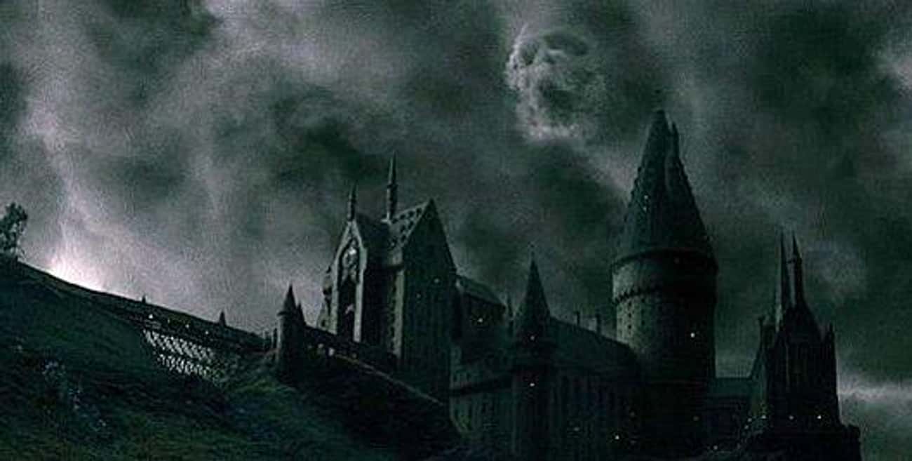 Death Eaters Learn How To Use The Dark Mark, And Cast It On Establishments After Successful Missions