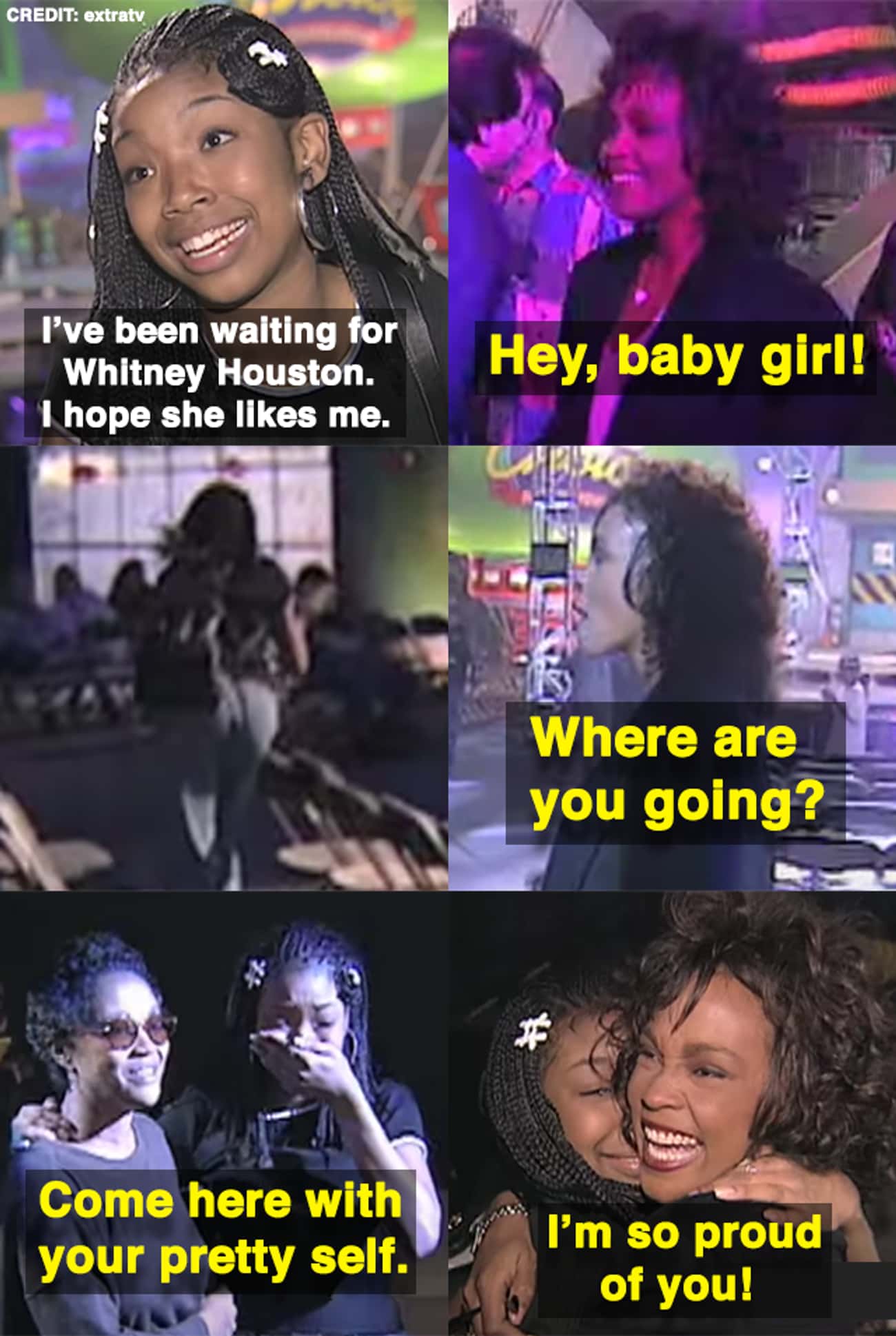 Brandy And Whitney Houston