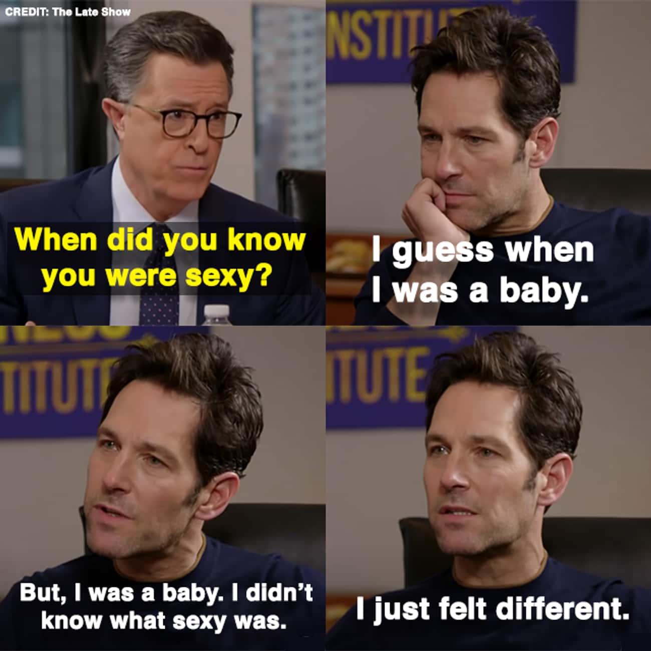 When Paul Rudd Described How He Discovered He Was Sexy