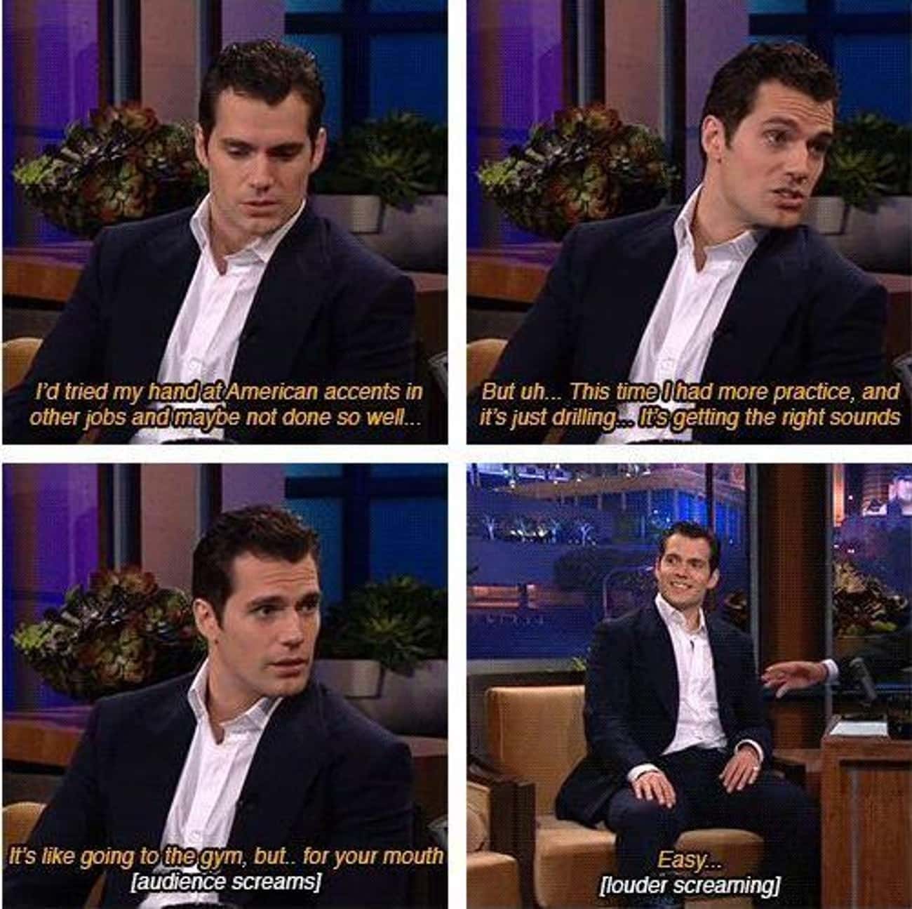 Henry Cavill's Way Of Practicing His American Accent Is Somewhat Sexy