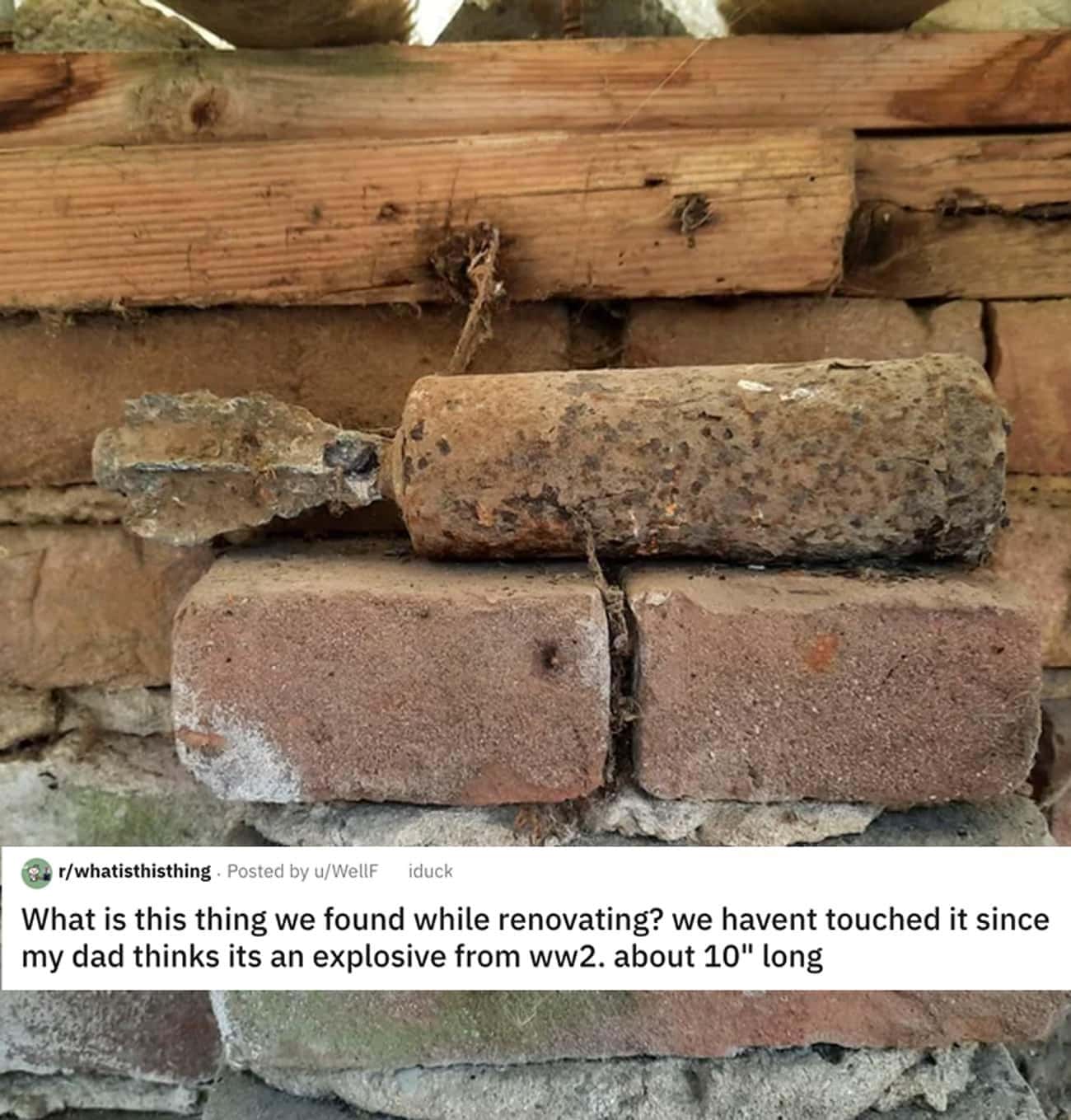 'What Is This Thing We Found While Renovating?'
