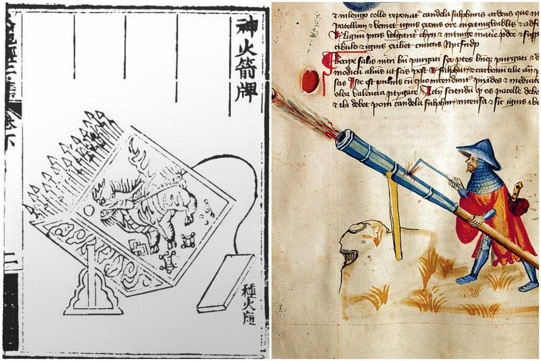 400+ Years: The First Use Of Gunpowder Technology In China Vs. The Arrival Of Gunpowder Technology In Europe