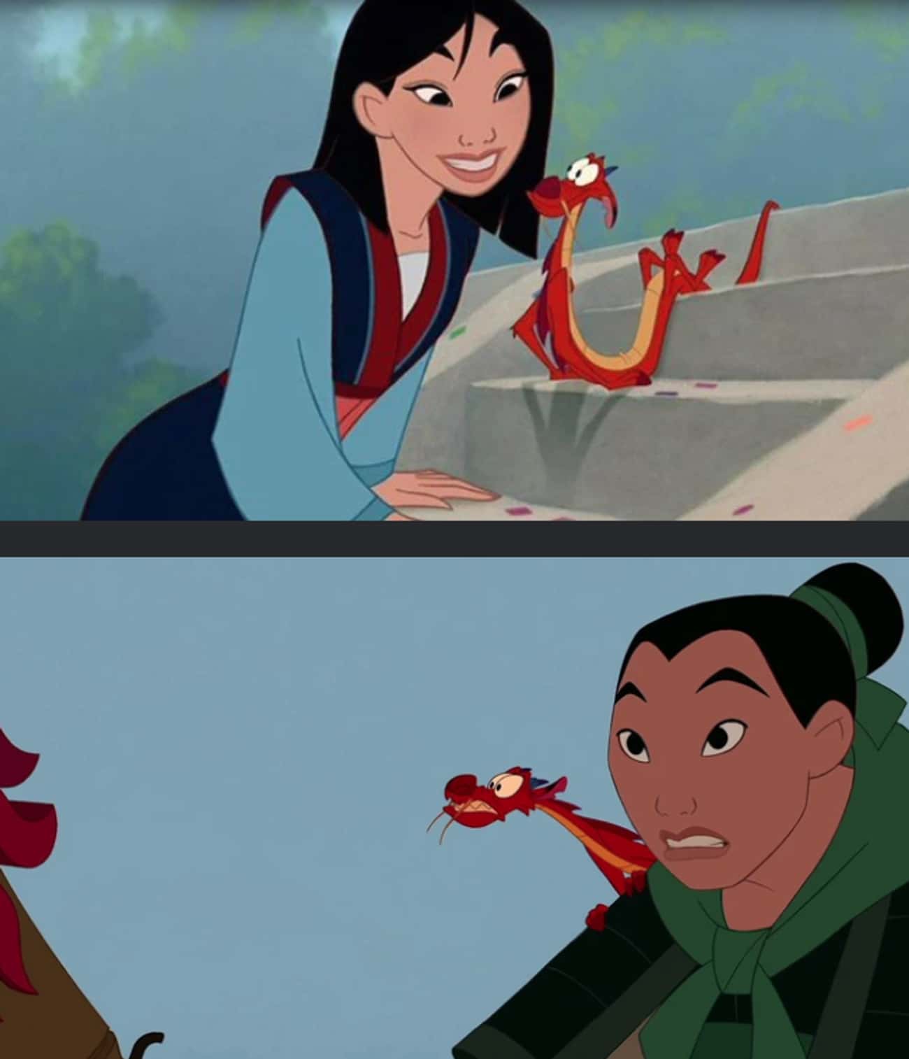 Mulan Loses Her Eyelashes In 'Mulan'