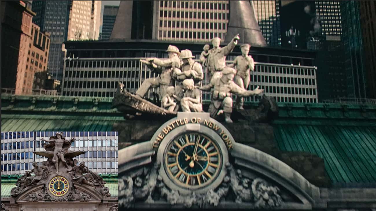 Grand Central Station Commemorates The Battle Of New York In 'Age Of Ultron'