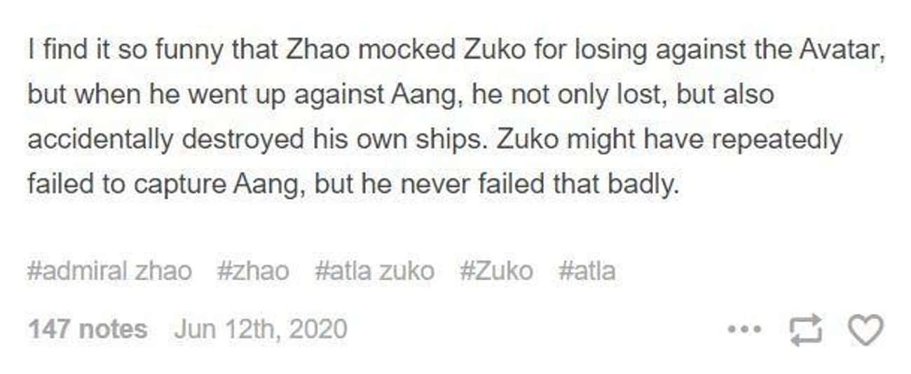 Poor Zhao