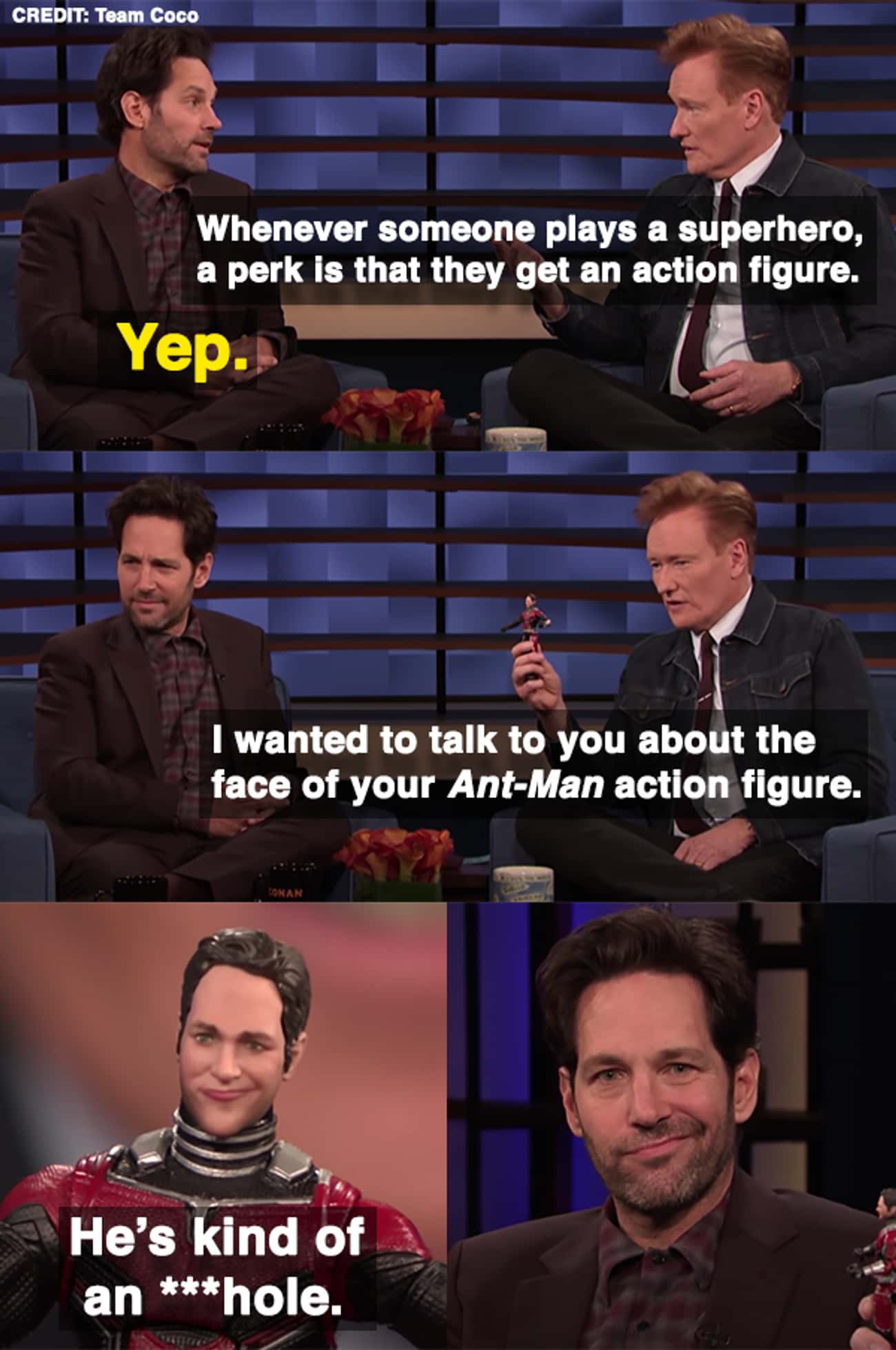 When Paul Rudd Talked About His 'Ant-Man' Action Figure