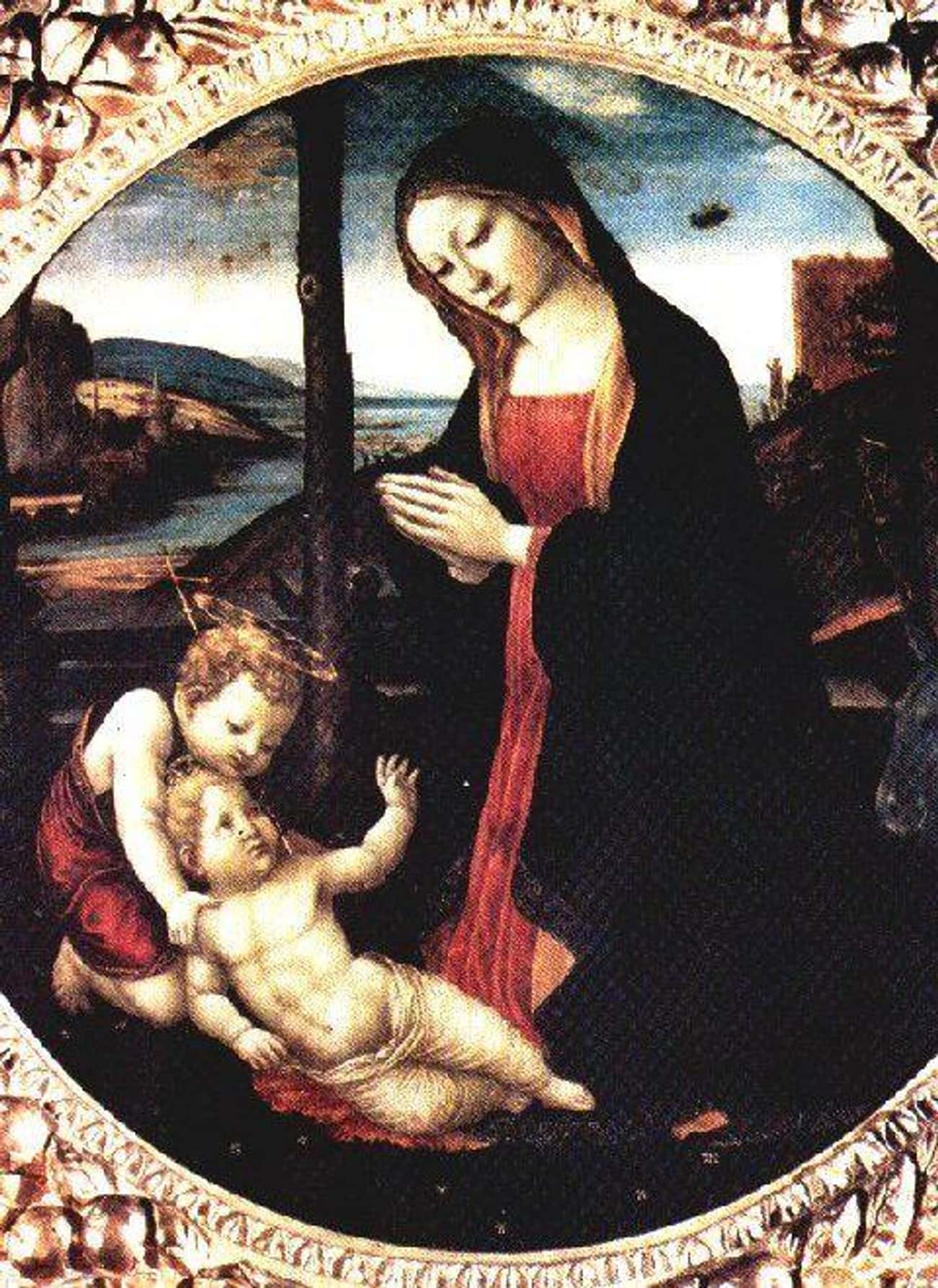 The Madonna With Saint Giovannino, Late 1400s