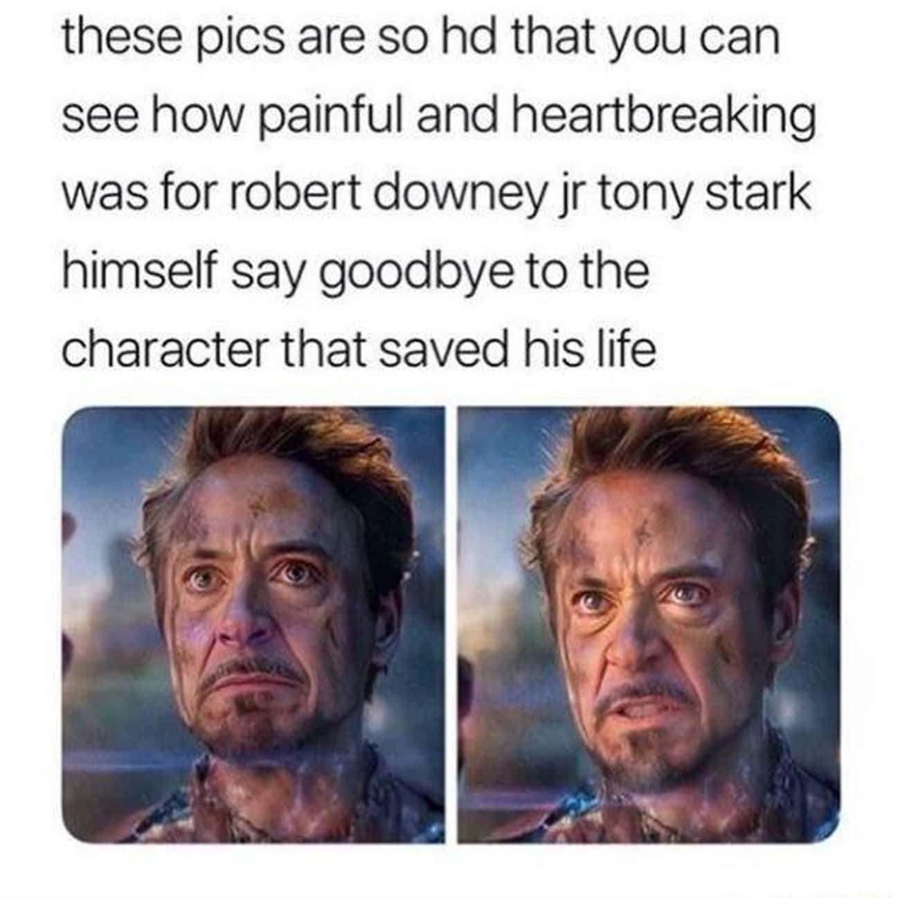 Tony Stark’s Pain In HD 