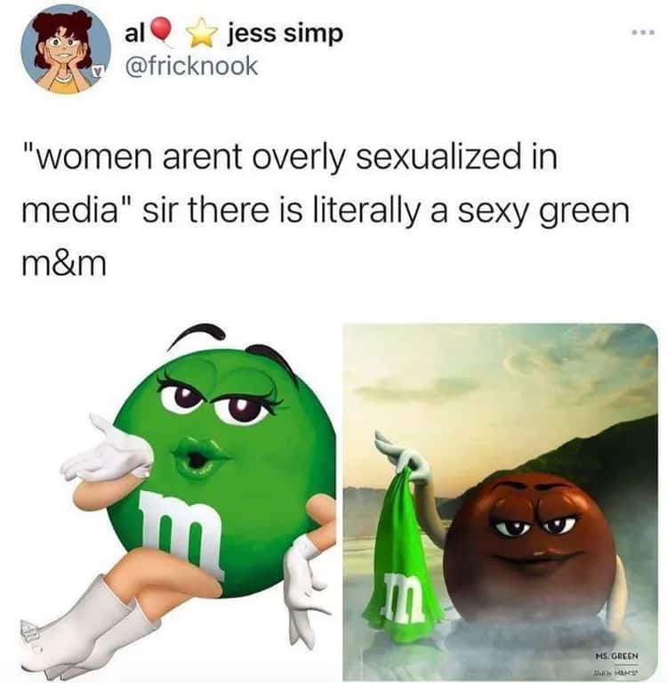 The Green M&M