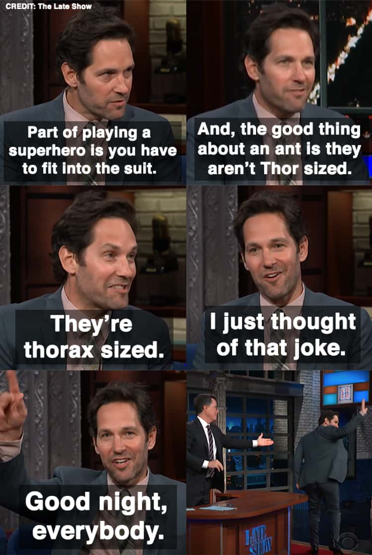 19 Paul Rudd Interview Moments That Prove He's The Nicest Actor In Hollywood