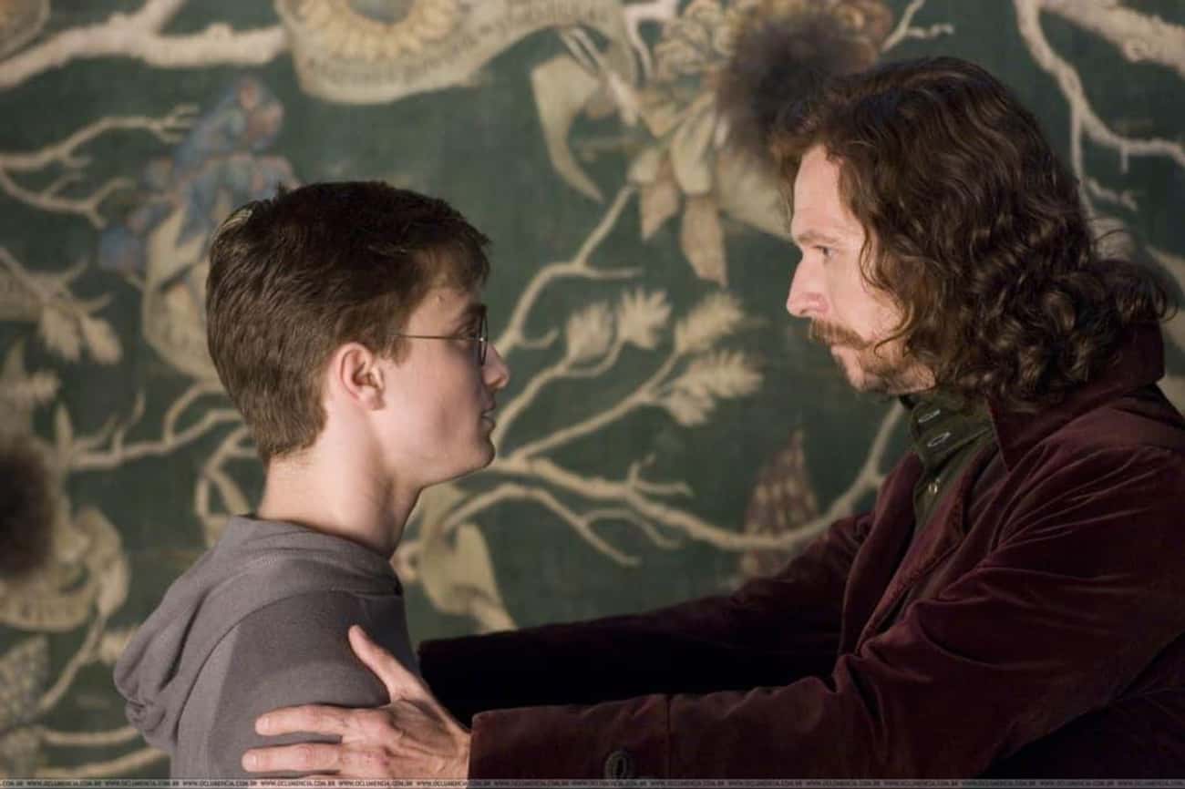 Sirius Reassures Harry In 'The Order Of The Phoenix'
