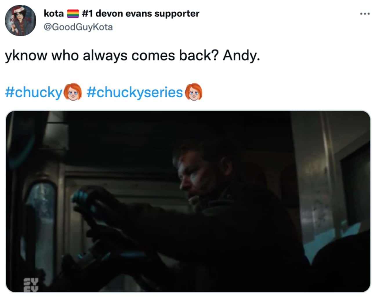 Andy Returns