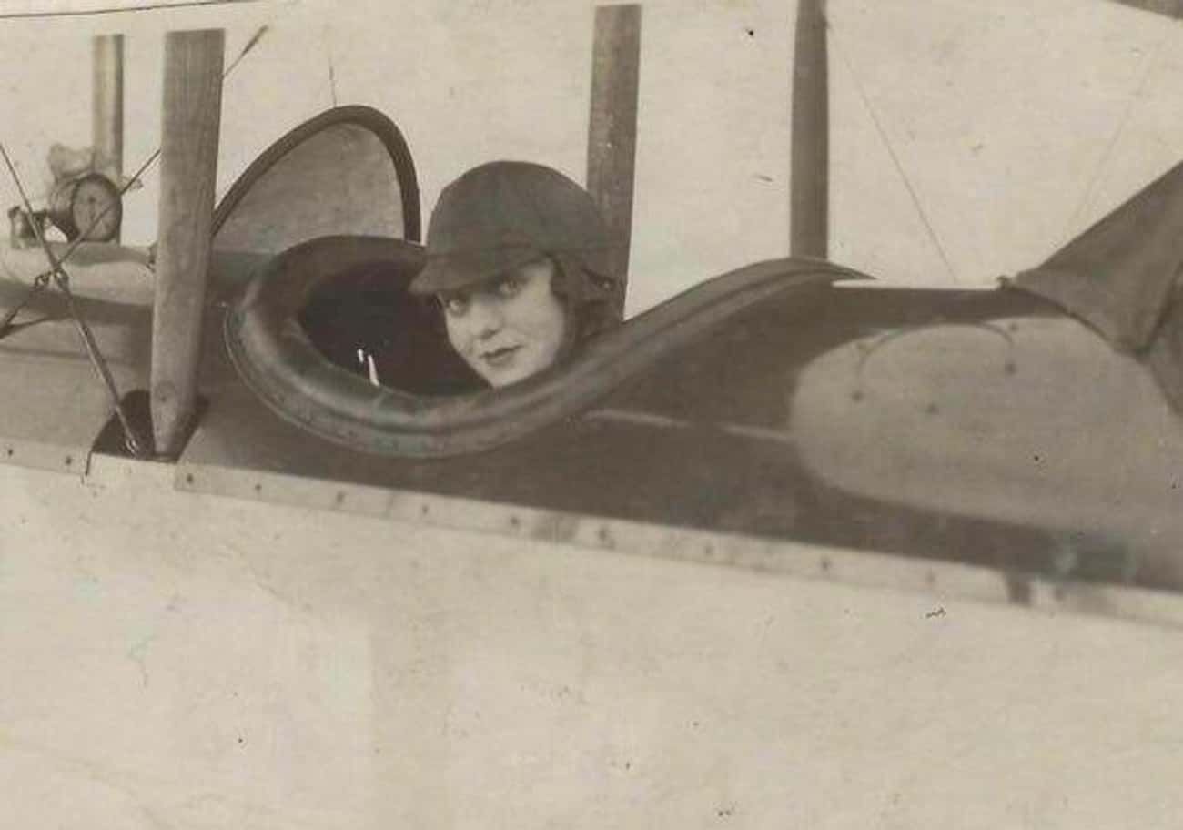 A Stunt Pilot In 1924