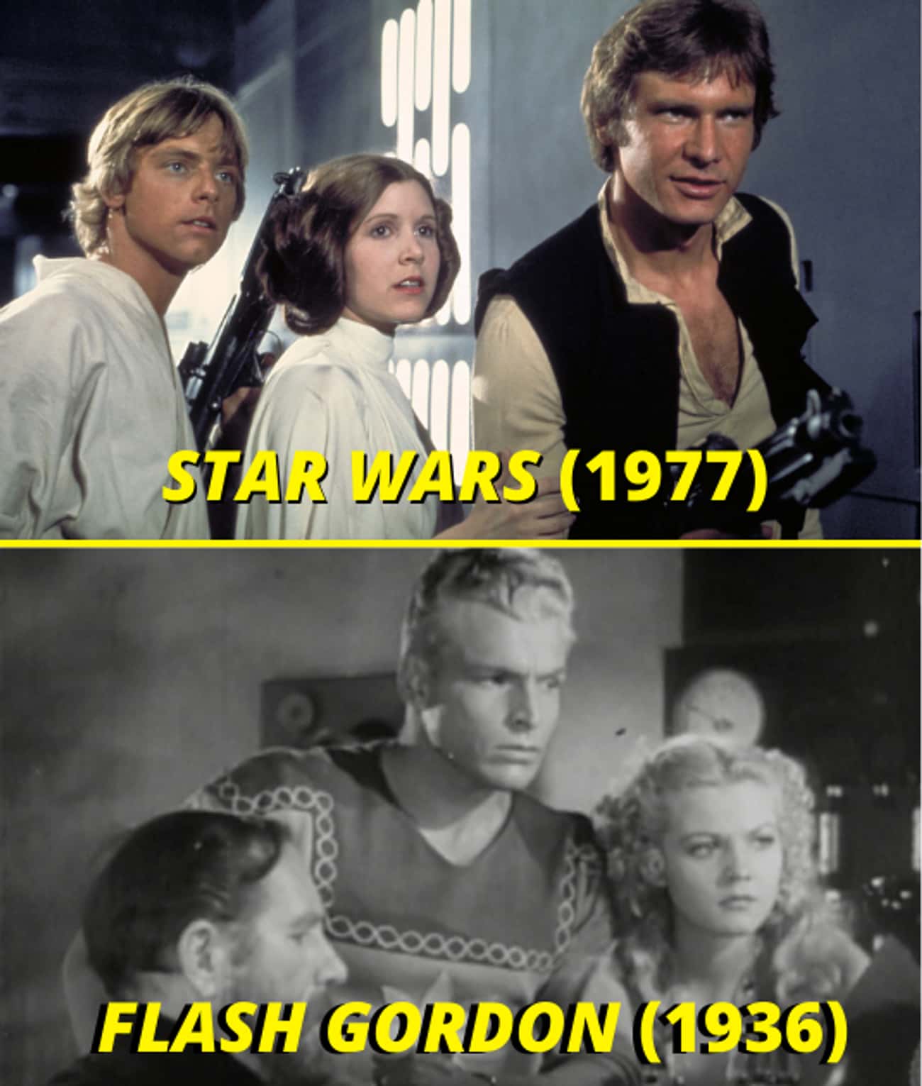 'Star Wars' (1977) And 'Flash Gordon' (1936)