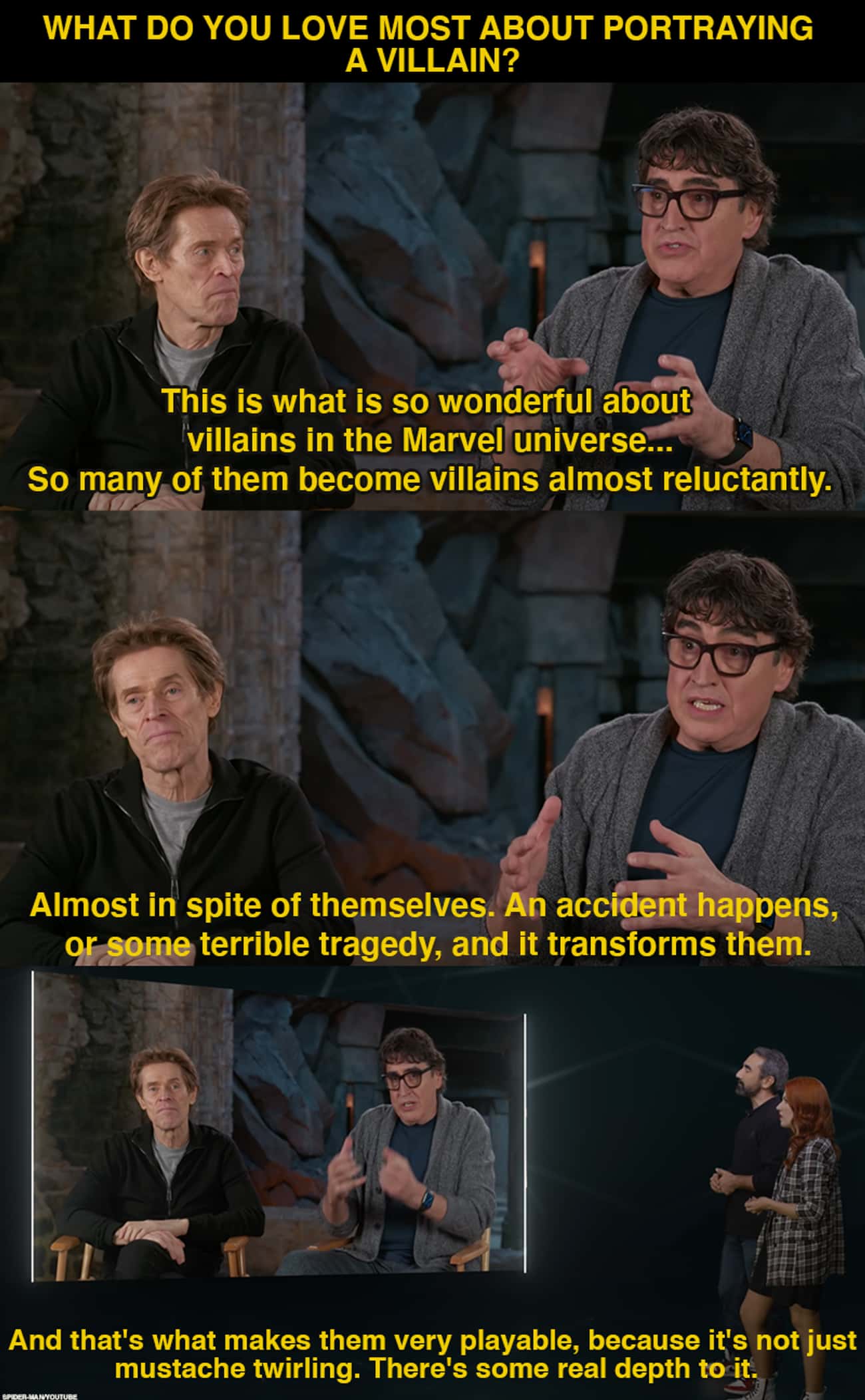 Alfred Molina Believes There's A Depth To Marvel Villains