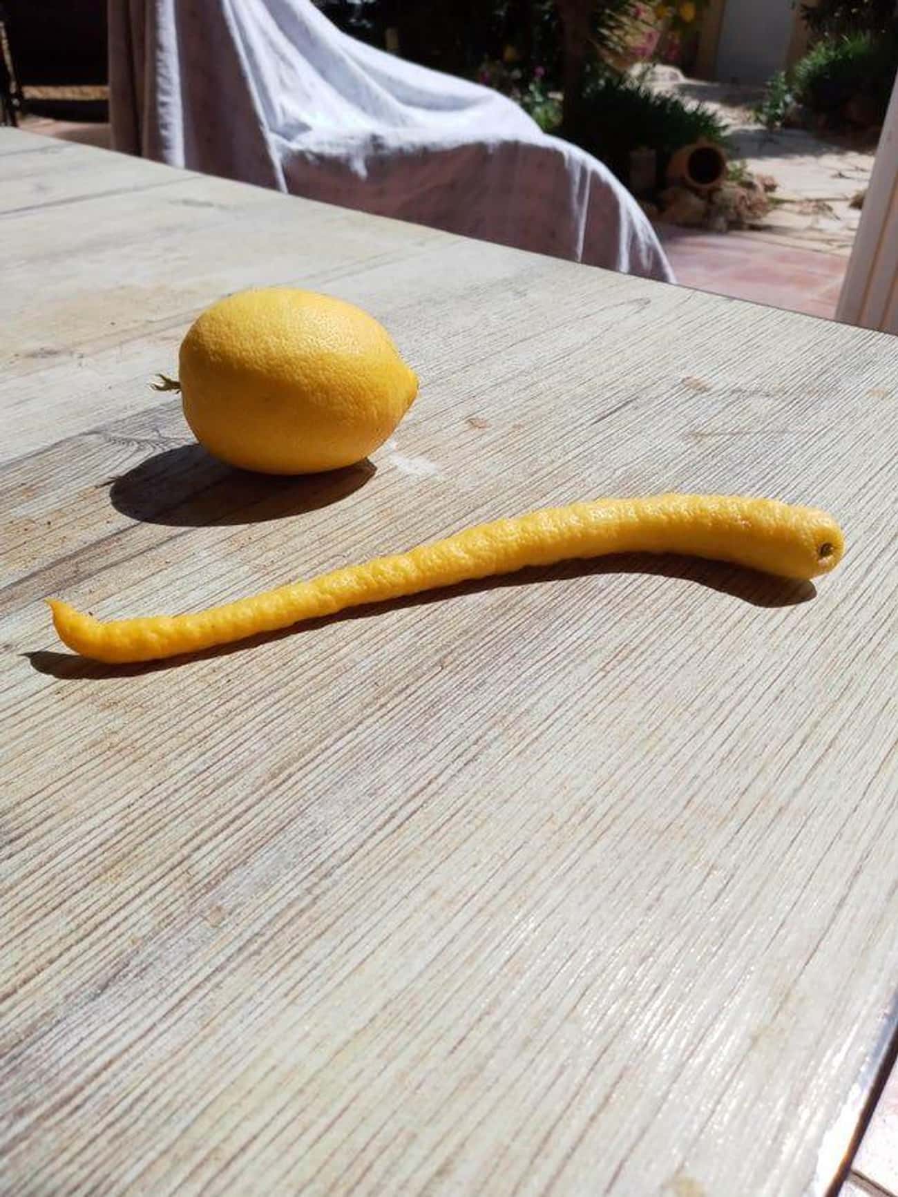 A Strange Lemon