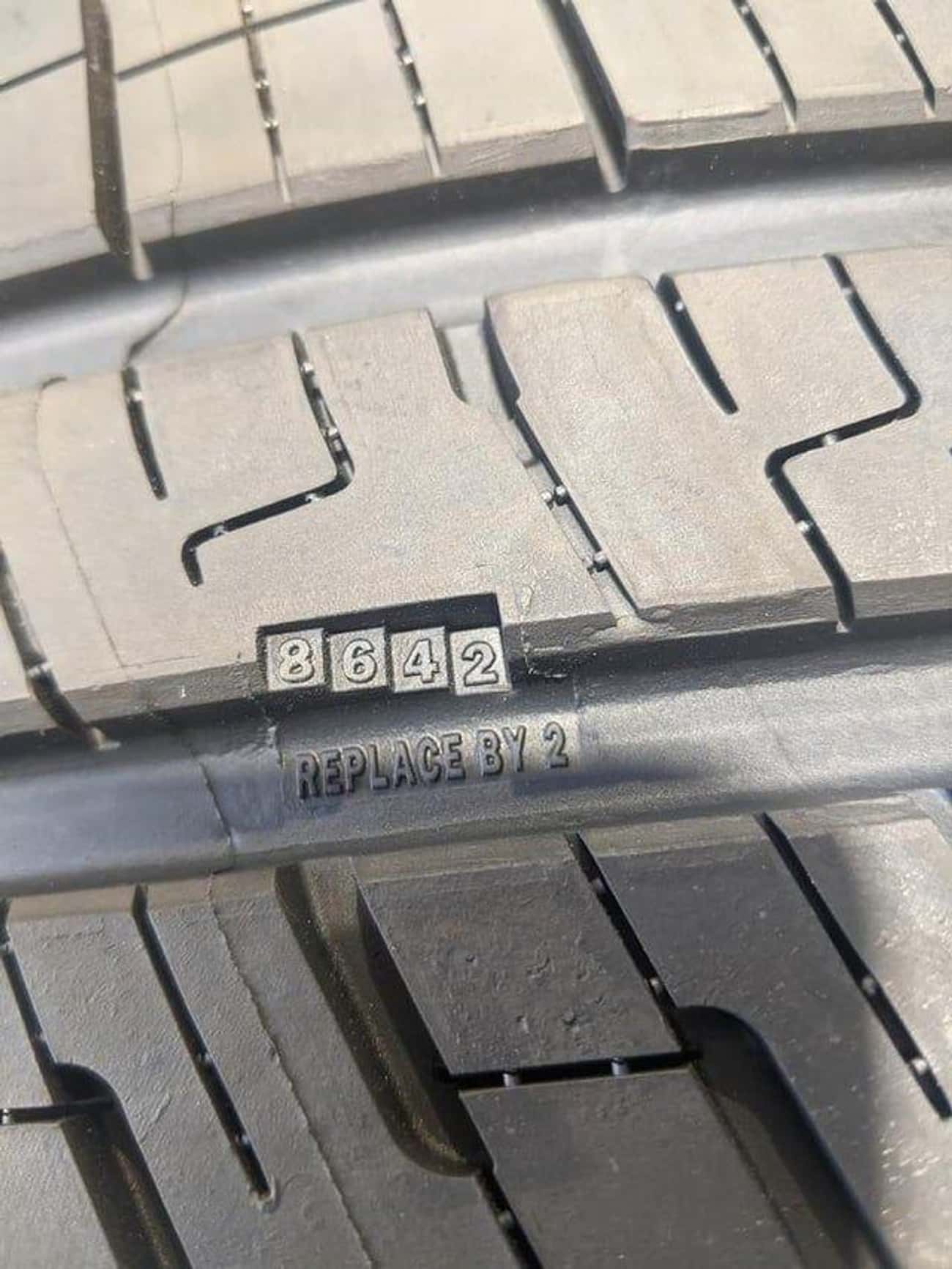 The Tire Wear Gauge On These Tires