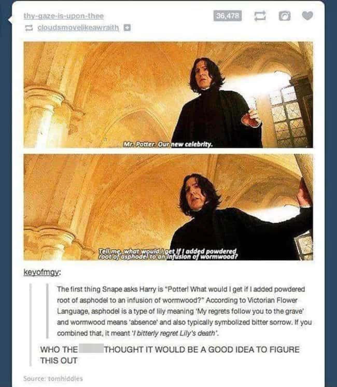 The Secret Meaning Behind Snape’s Question To Harry 