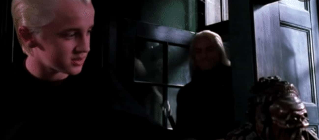 Draco Winces In Pain From Cane Slap In 'Chamber Of Secrets'
