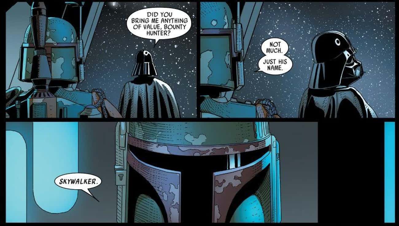Boba Fett Was The One Who Informed Darth Vader About Luke Skywalker’s Existence