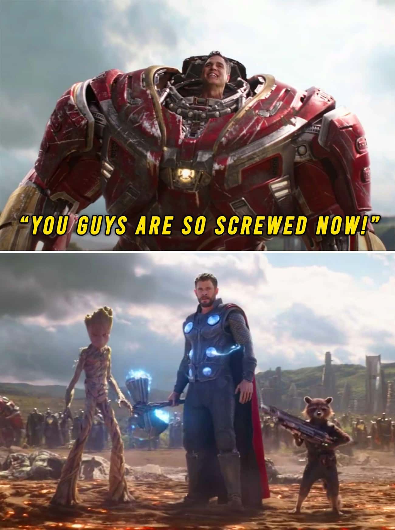 When Bruce Hyped Up Thor To Thanos