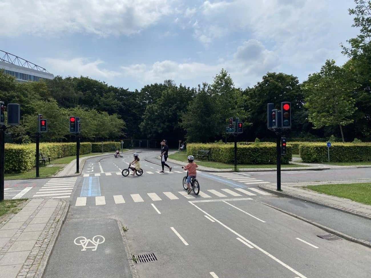 This Playground That Teaches Children How To Bike Safely In Denmark