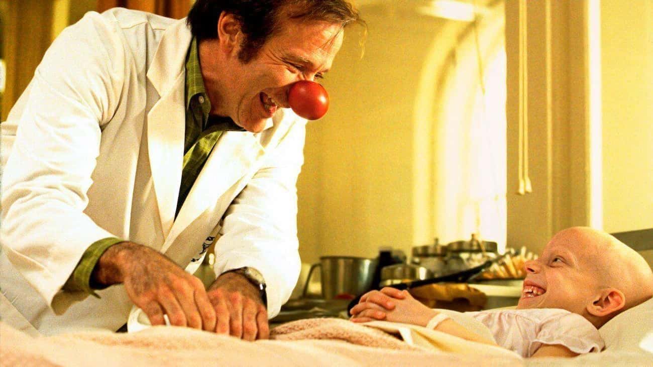 He Entertained Sick Children While Filming 'Patch Adams'