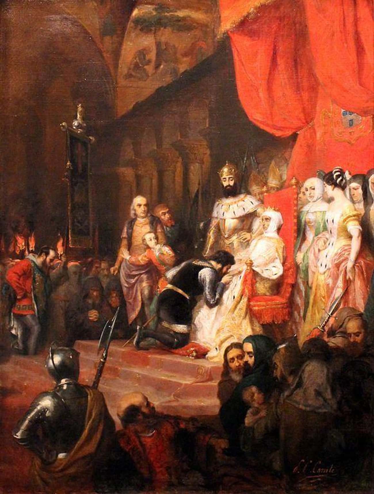 When Peter I Of Portugal Became King, He Dug Up His Dead Lover