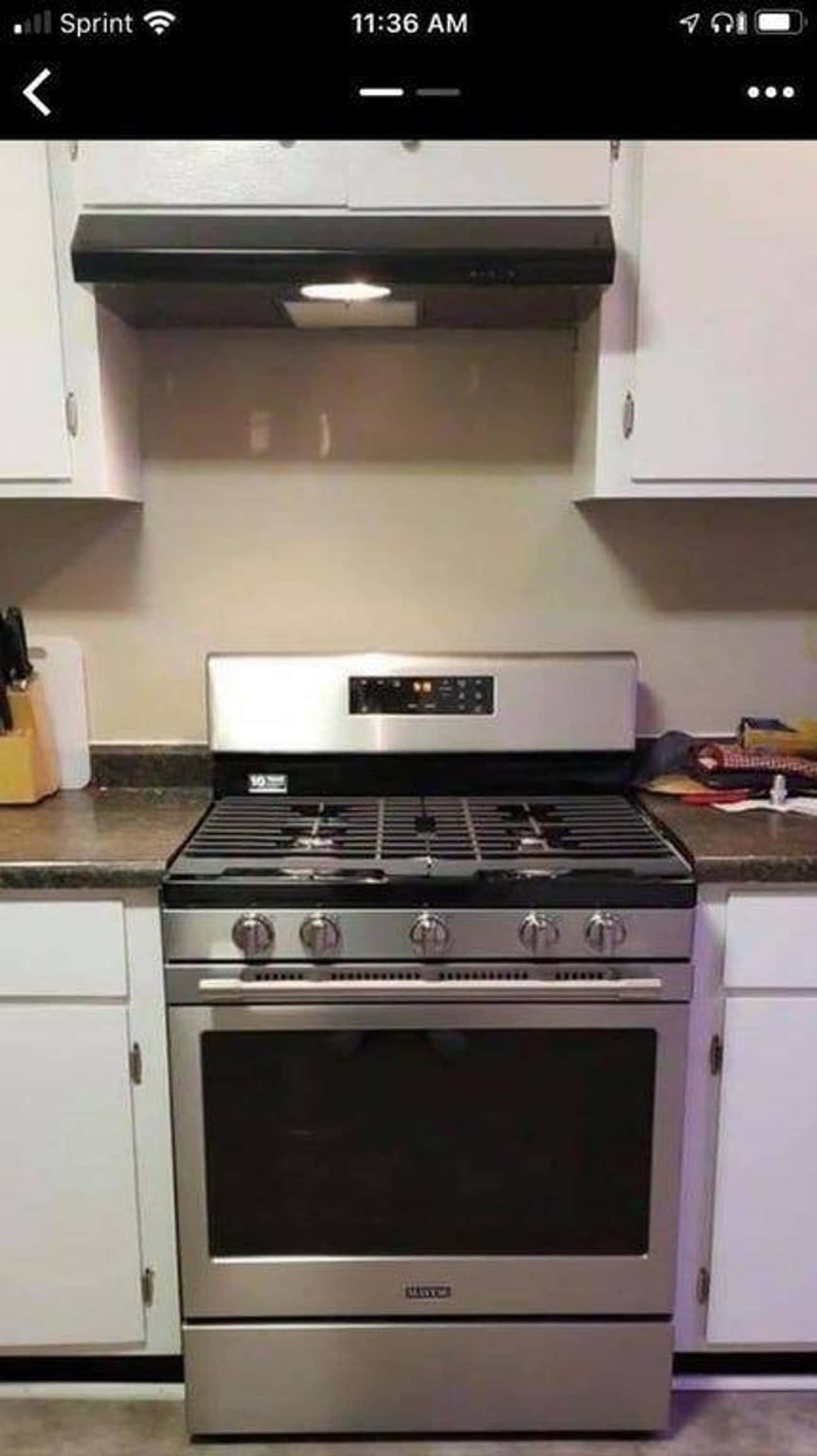 A Brand New Oven... With The Vent Misplaced