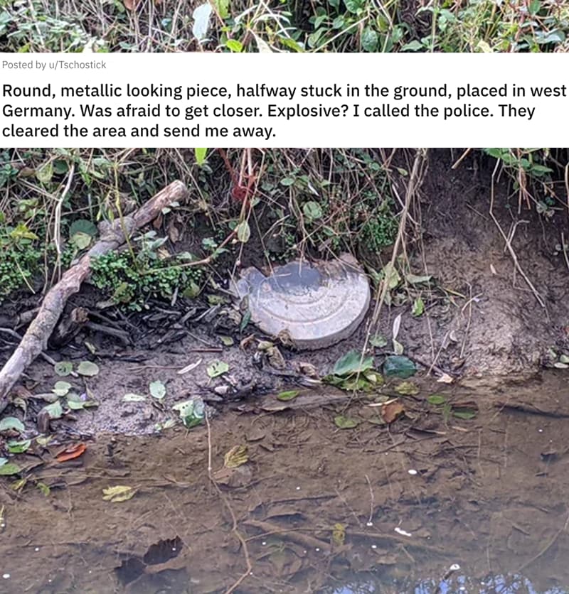 What Is This Round, Metallic Disc Found In West Germany? Is It Dangerous? 