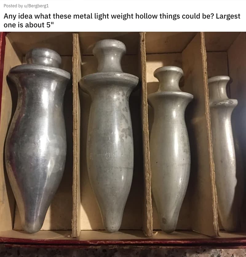 What Are These Lightweight, Hollow, Metal Things?