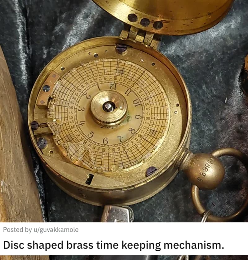 What Is This Disc-Shaped, Brass Time-Keeping Mechanism?