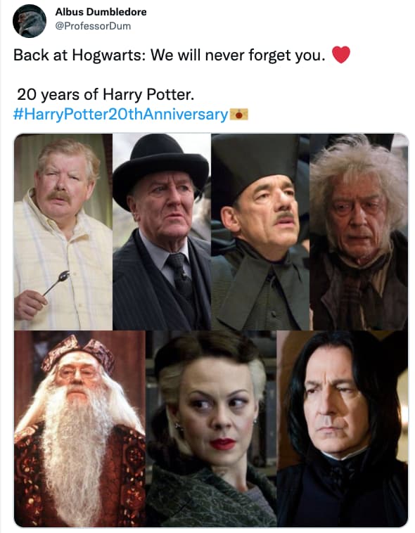 We Will Never Forget You