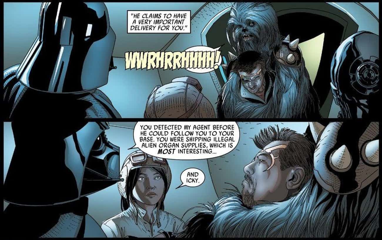 Krrsantan First Appeared In The 2015 'Darth Vader' Comics