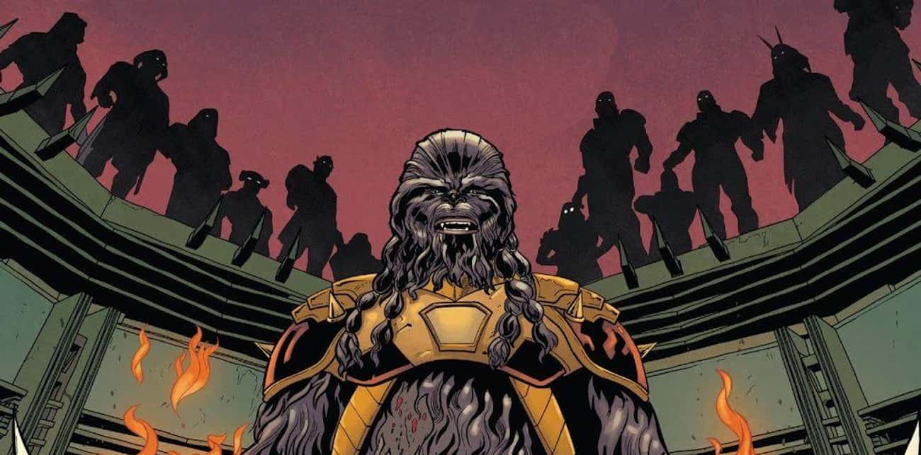 Krrsantan Was Exiled From Kashyyyk And Forcibly Trained As A Gladiator
