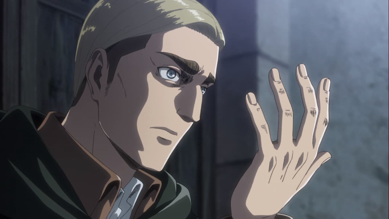 Isayama Had Trouble Writing Erwin