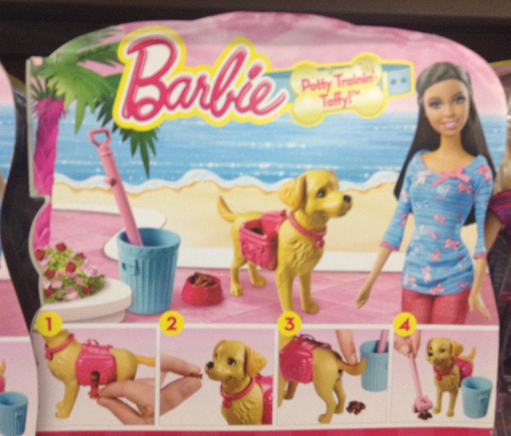 1965 Slumber Party Barbie came with scales set to 110lbs and a diet book  telling her not to eat