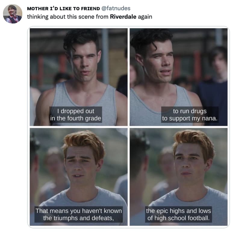 20 Moments Of Cringe Dialogue From 'Riverdale' That Made Us Say, 'Wait