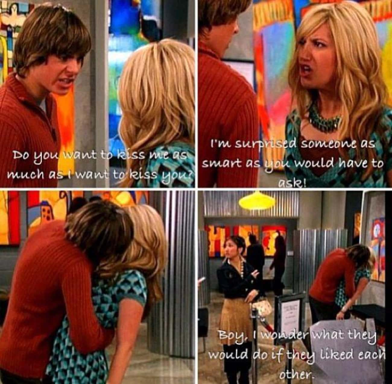 They like each other. Troy and Sharpay фанфики. Maddie from Zack and code.