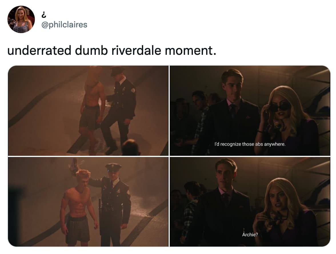 20 Moments Of Cringe Dialogue From 'Riverdale' That Made Us Say, 'Wait ...