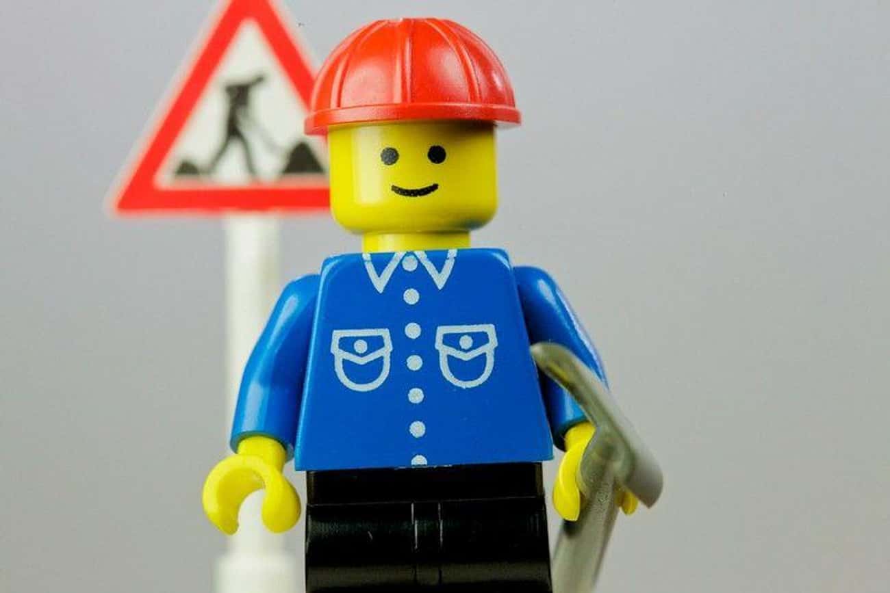 A Lego Construction Worker Sticker Allegedly Promoted Catcalling 
