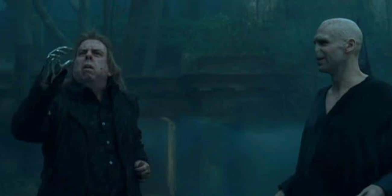Voldemort Curses Peter Pettigrew's Magical Hand To Strangle Him In The Event Of A Betrayal