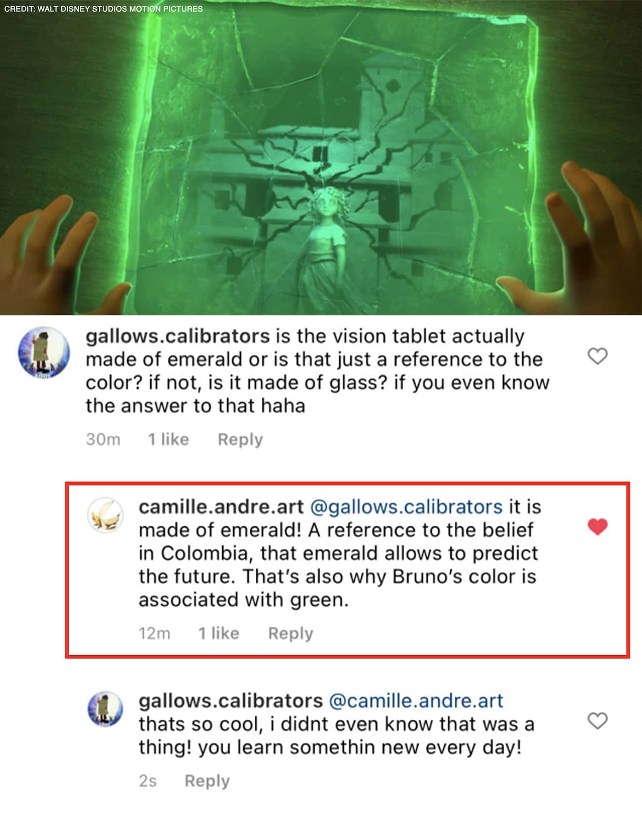 Bruno's Vision Tablets Are Made Of Emerald