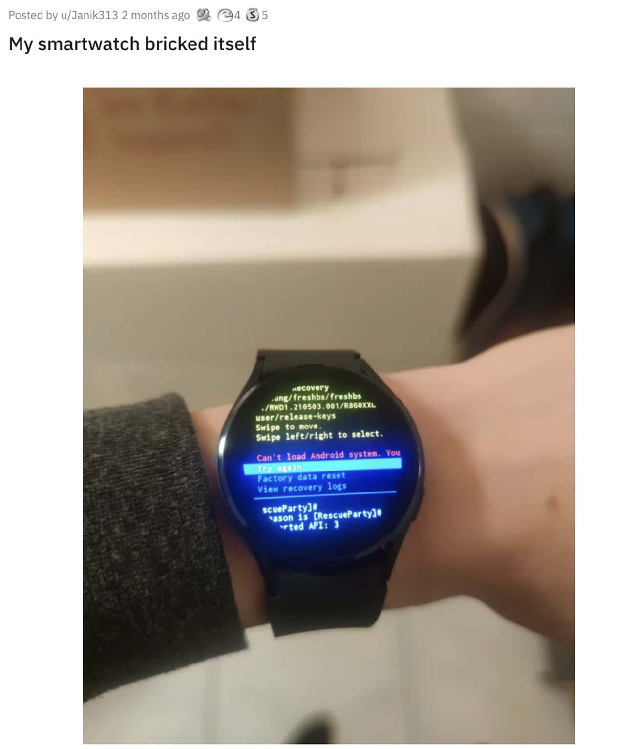 "Smart" Watch
