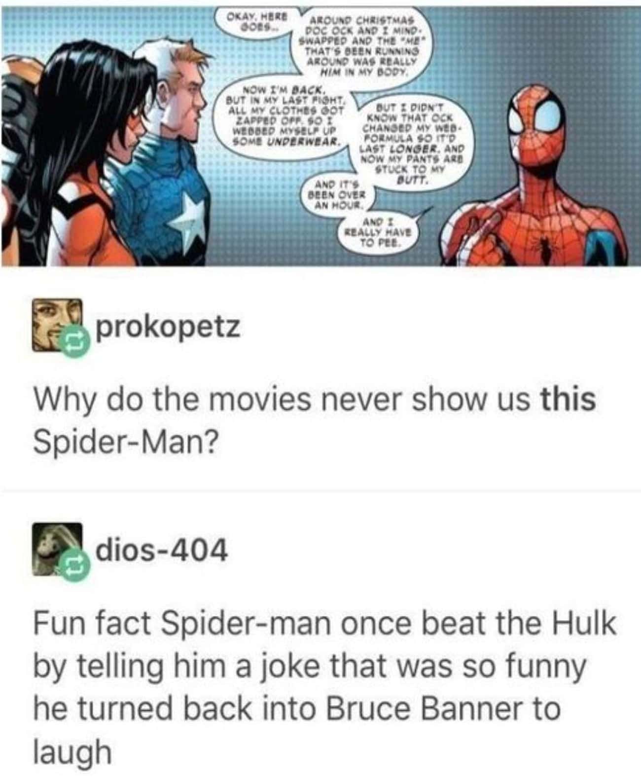 Spider-Man The Comedian 