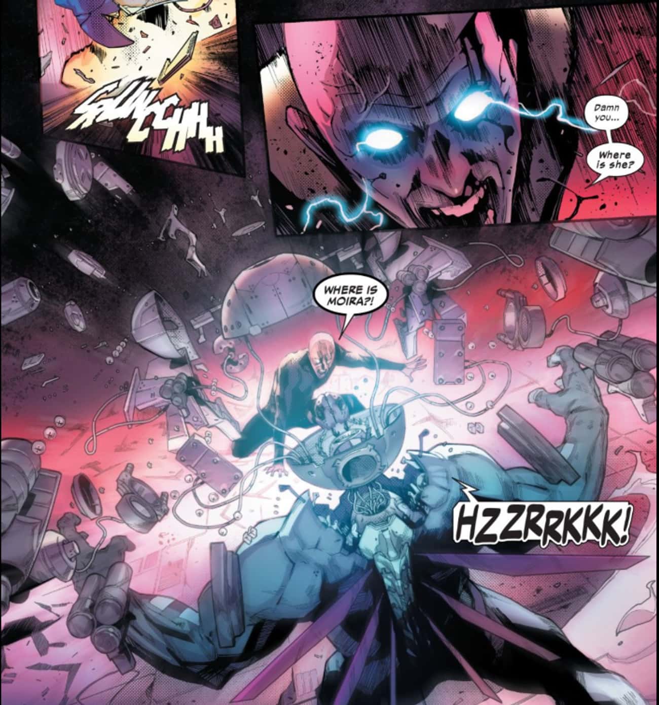 Xavier And Magneto Took On Nimrod In An Epic Brawl - And Lost Big-Time